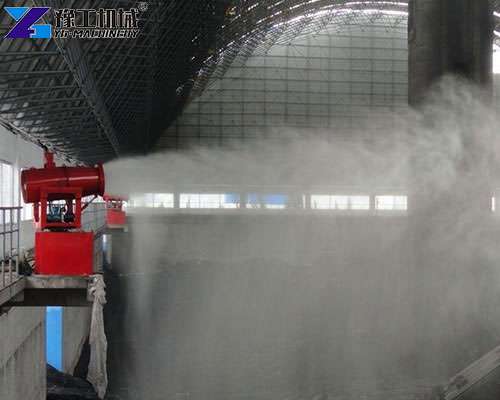 dust suppression system applies in coal handling plant