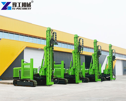 hydraulic solar pile driver