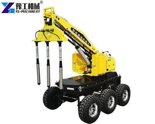 intelligent concrete vibrating robot