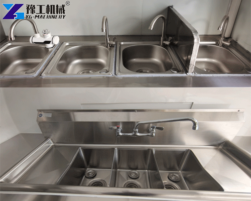 mobile food trailer sink design