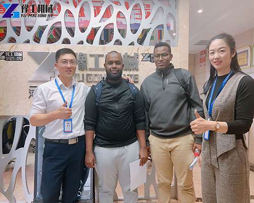 Somali customers visit YG Machinery