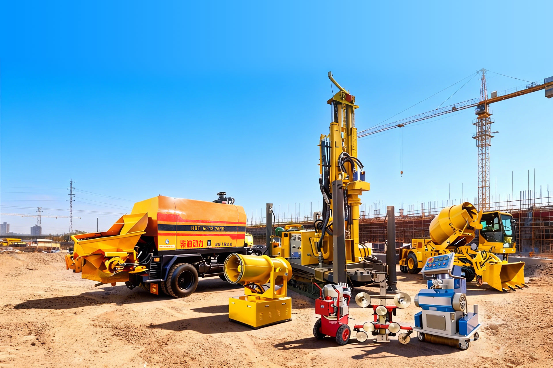 YG Machinery construction and industrial equipments