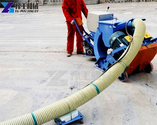 YG bead blaster floor machine