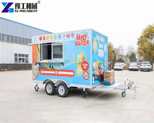 YG factory soft serve ice cream trailer