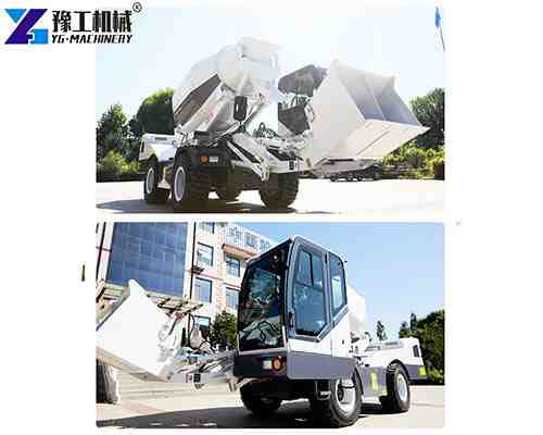 automatic concrete mixer machine