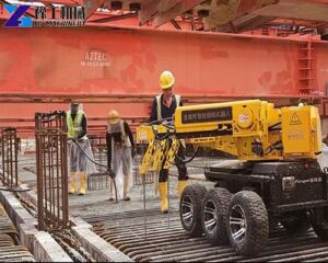 concrete vibration robot for construction