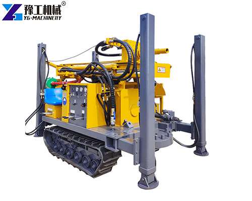 crawler water well drilling rig