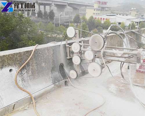 diamond wire saw for stone application