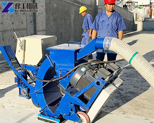 floor bead blaster usage scenario