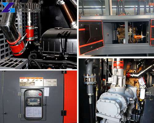 industrial air compressor machine