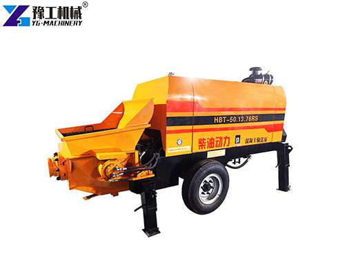 mini concrete pump machine