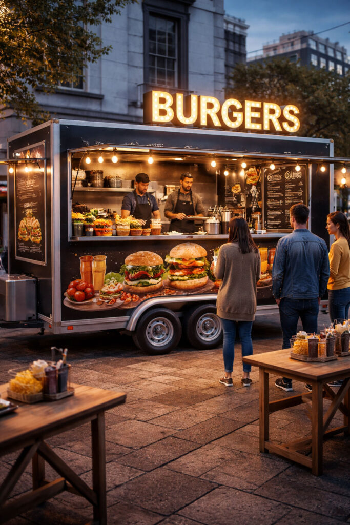 mobile burger trailer mobile burger trailer