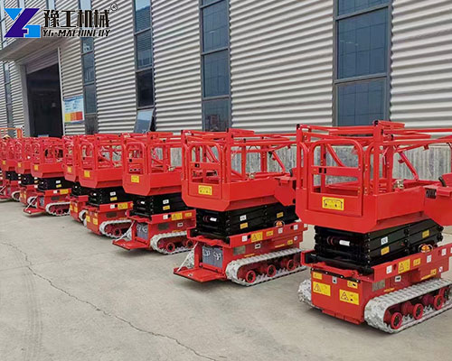 mobile hydraulic lift platform in YG factory