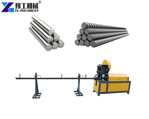 rebar straightening and cutting machine for construction projects