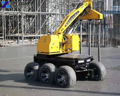 robotic concrete vibration system