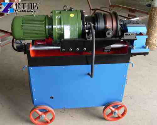steel rod threading machine