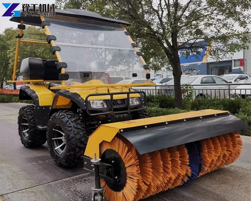 tractor mounted snow sweeper