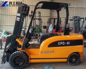 3 ton electric forklift with fast charging system
