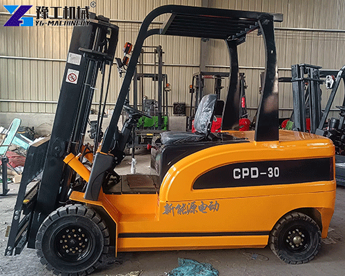 3 ton electric forklift with fast charging system