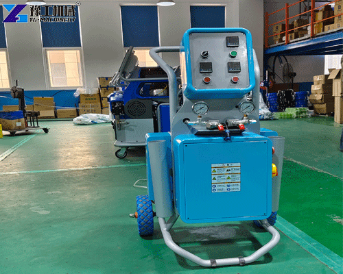 mobile PU spray machine roof waterproofing