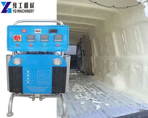 PU Foam Spray Machine for Truck Interior Application in Mexico PU foam spray machine for truck interior