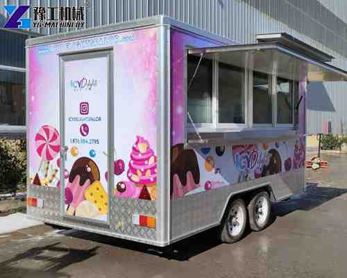 YG ice cream trailer
