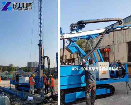 jet grouting drilling rig usage