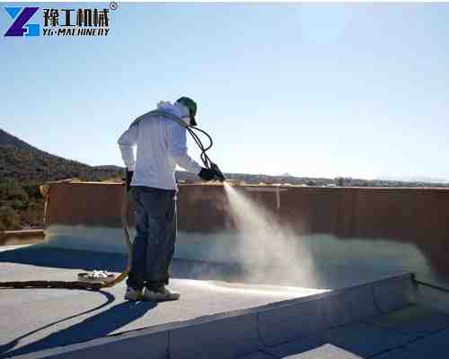 polyurea machine Roof waterproofing