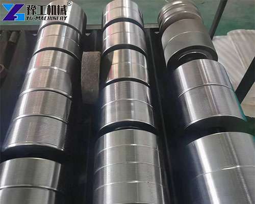 rebar threading machine detail display