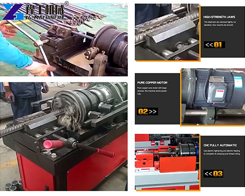 rebar threading machine price