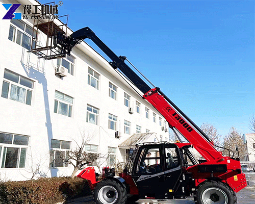 telescopic boom handler forklift