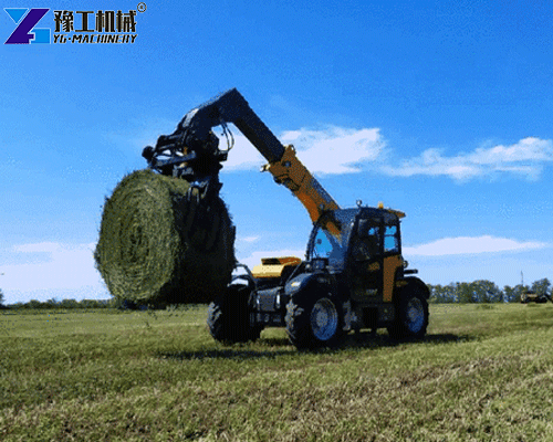 Rough Terrain Telehandler Sold to Australia telescopic loader in farm