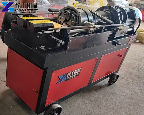 threaded reinforcement rebar coupler machine