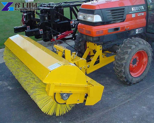tractor mounted snow sweeper