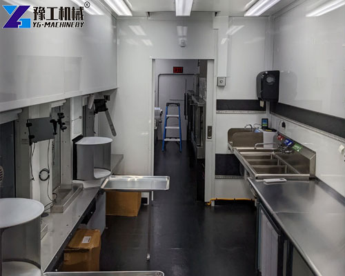 trailer bakery Internal display