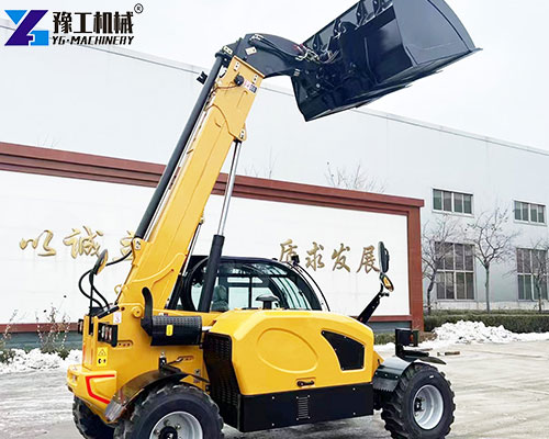 warehouse telescopic boom forklift