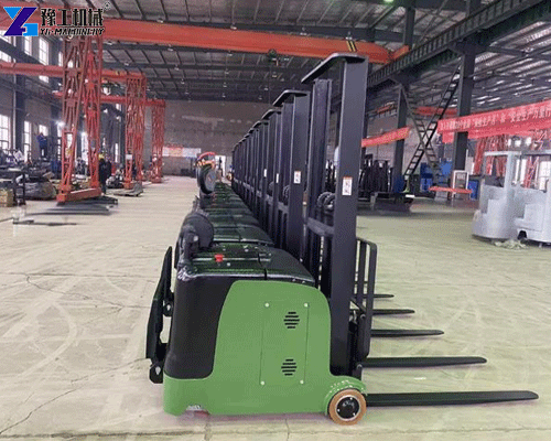 automatic pallet stacker lifting system and hydraulic structure detail