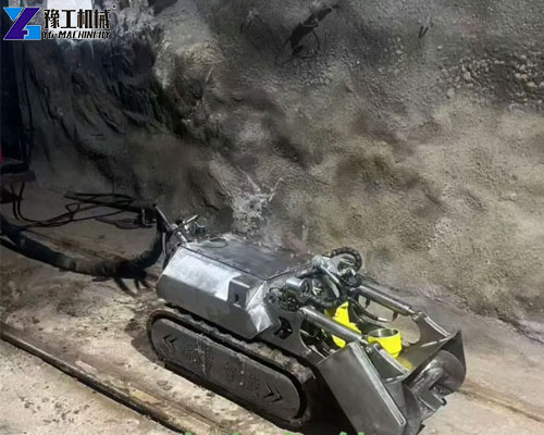 compact dredging robot for canal restoration