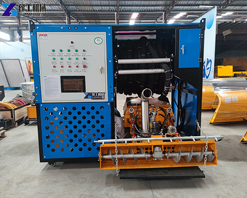 dredging robot cleaning lake