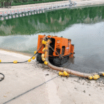 eco friendly robotic lake cleaner maintaining water quality