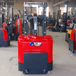 Electric Stacker Truck Sold to Spain: for Warehouse Operations electric pallet stacker