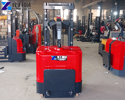 electric pallet stacker