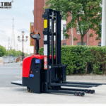 Walkie Stacker for Sale: A Cost-Effective Lifting Solution for Modern Warehouses electric reach stacker working in distribution center