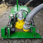 industrial dredging robot in large reservoir project