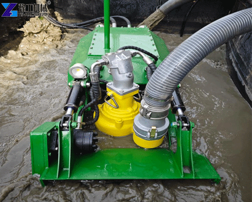 industrial dredging robot in large reservoir project