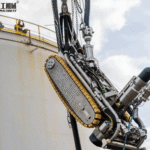 Industrial Dredging Robot Sold to Saudi Arabia – Efficient Sludge Removal for Industrial Water Systems industrial dredging robot operating in wastewater pond