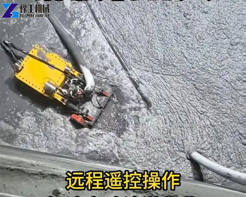 robotic lagoon dredger mining application