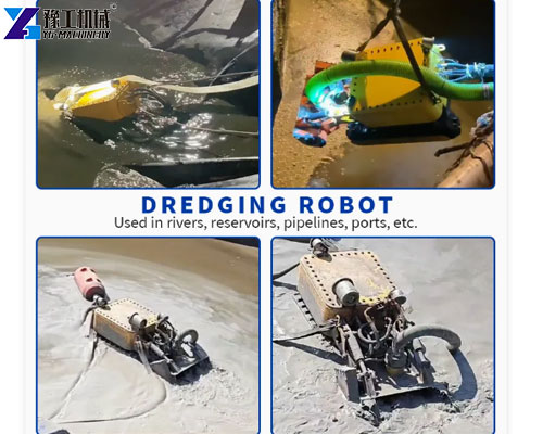 sediment dredging robot