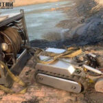 sedimentation tank dredging robot