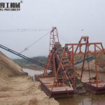 chain bucket sand dredger